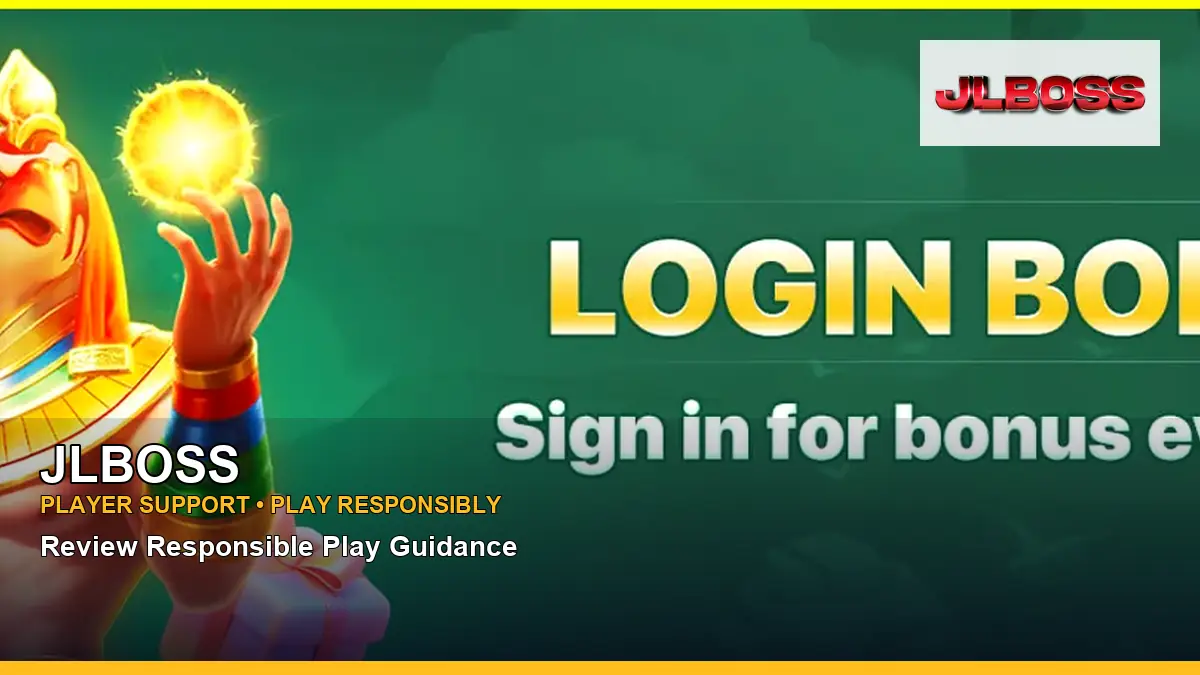 JLBOSS player support and responsible gaming guide for Philippine players